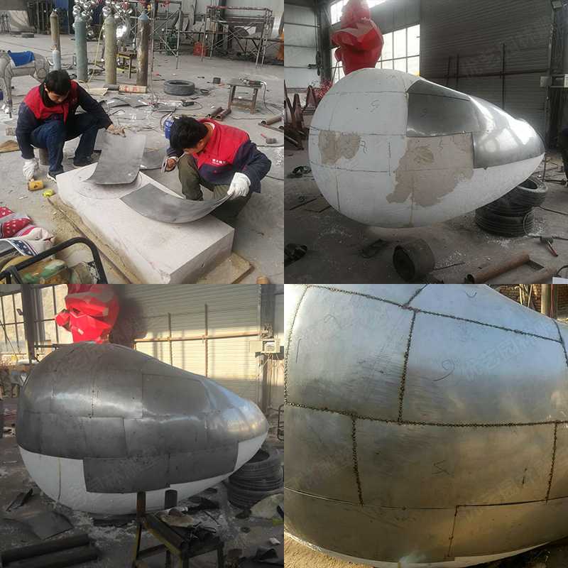 不銹鋼雕塑制作廠家，定制大型不銹鋼雕塑